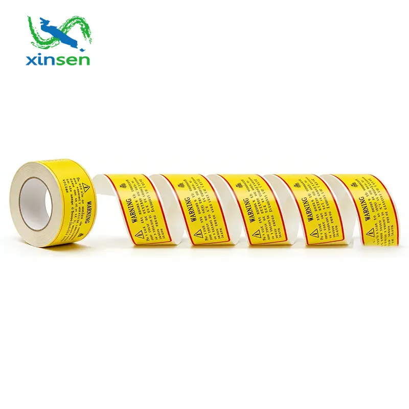 Xinsen Packaging fornisce etichette industriali personalizzate di alta qualità per applicazioni industriali complesse