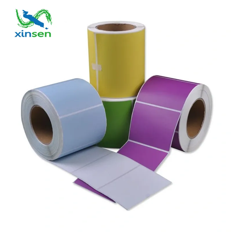 Etichetta vuota colorata