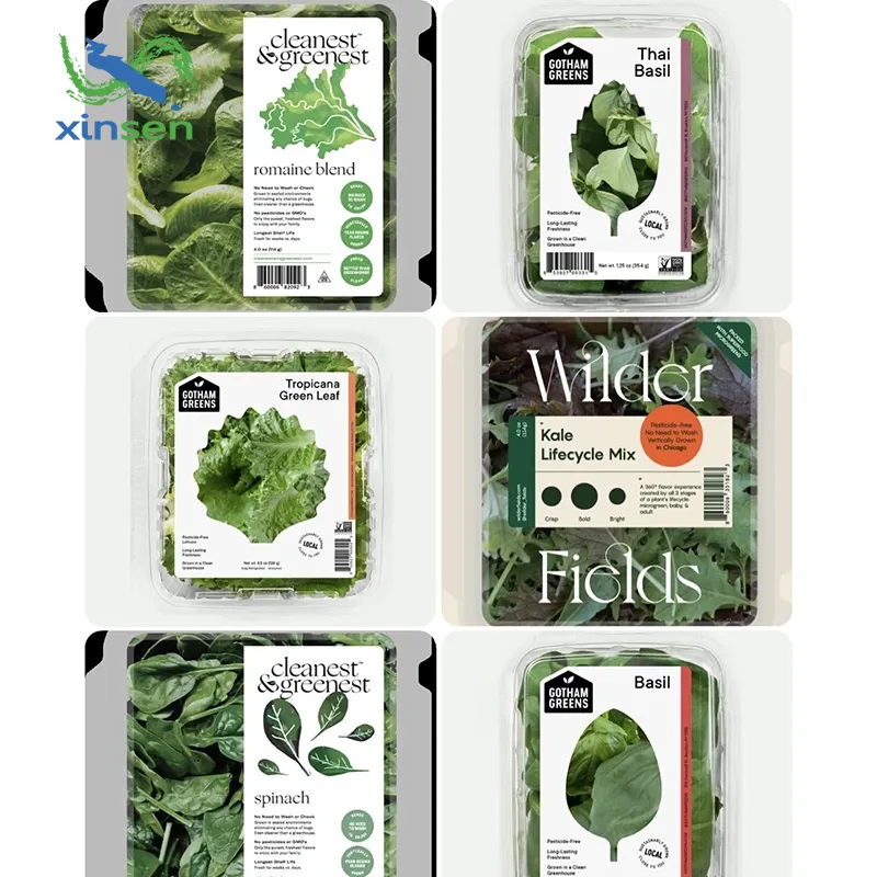 Etichetta alimentare impermeabile per frutta e verdura