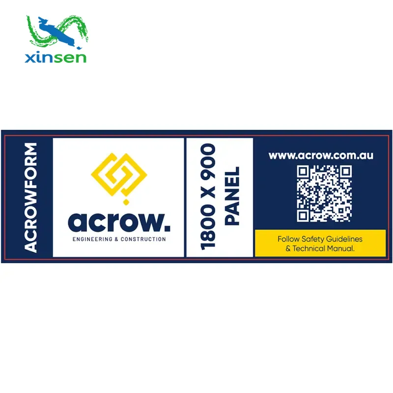 Etichetta in PVC opaco