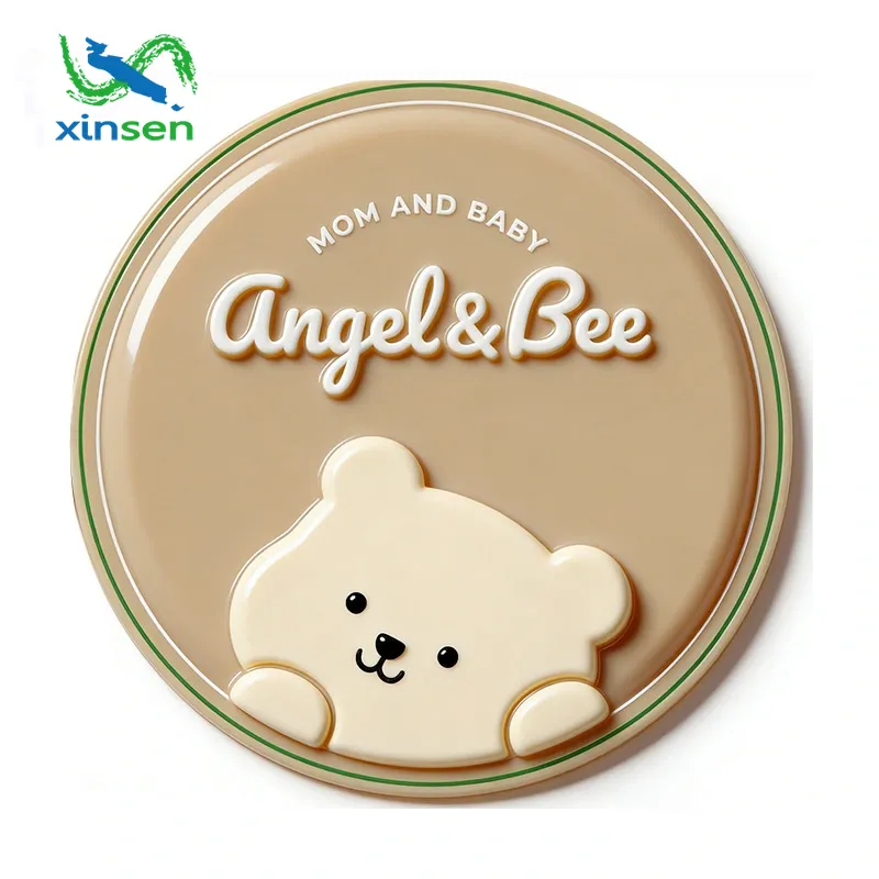 Etichetta del giocattolo di plastica