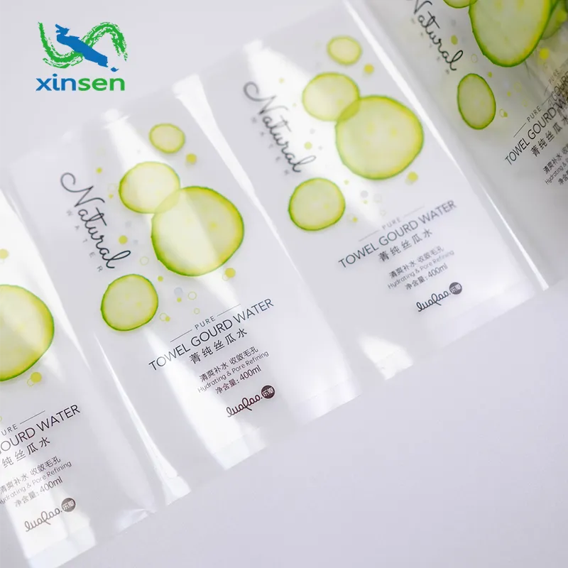 Etichetta impermeabile per bottiglia di shampoo